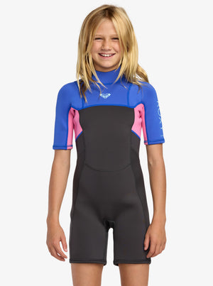 Roxy 2/2mm Prologue+ Shorty Spring Wetsuit - Girls