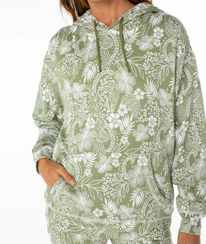 Roxy Surfing By Moonlight Printed Hoodie - Women's