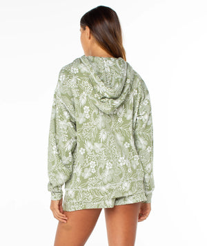 Roxy Surfing By Moonlight Printed Hoodie - Women's