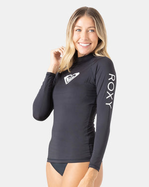 Roxy Whole Hearted Long Sleeve Rashguard - Women's