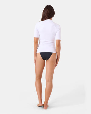 Roxy Whole Hearted Short Sleeve Rashguard - Women's