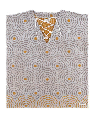 Sand Cloud Flower Waves Cover Up - 2026