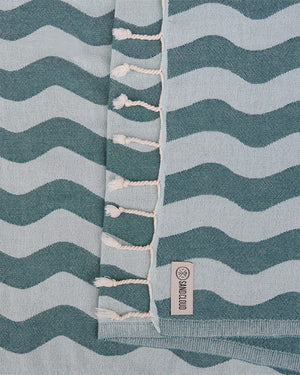 Sand Cloud Rumble Waves Beach Towel - 2026
