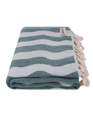 Sand Cloud Rumble Waves Beach Towel - 2026
