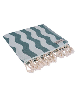 Sand Cloud Rumble Waves Beach Towel - 2026