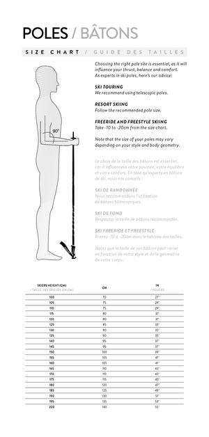 Scott Sea Ski Poles - 2026 - Adult
