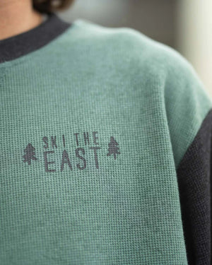Ski The East Element Waffle Long Sleeve Crew - Men's