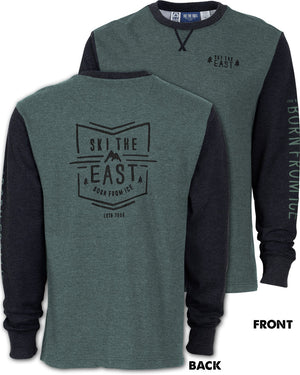 Ski The East Element Waffle Long Sleeve Crew - Men's
