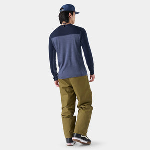 Smartwool Classic Thermal Merino Base Layer Colorblock Crew - Men's