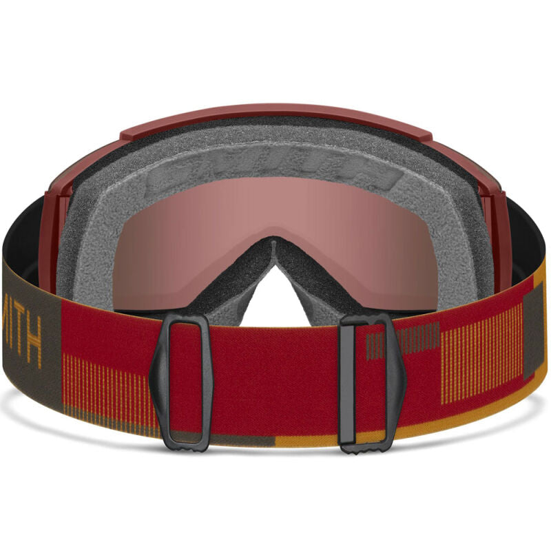 smith squad snow goggles Smith Squad Goggles Slate / ChromaPop Everyday Red Mirror