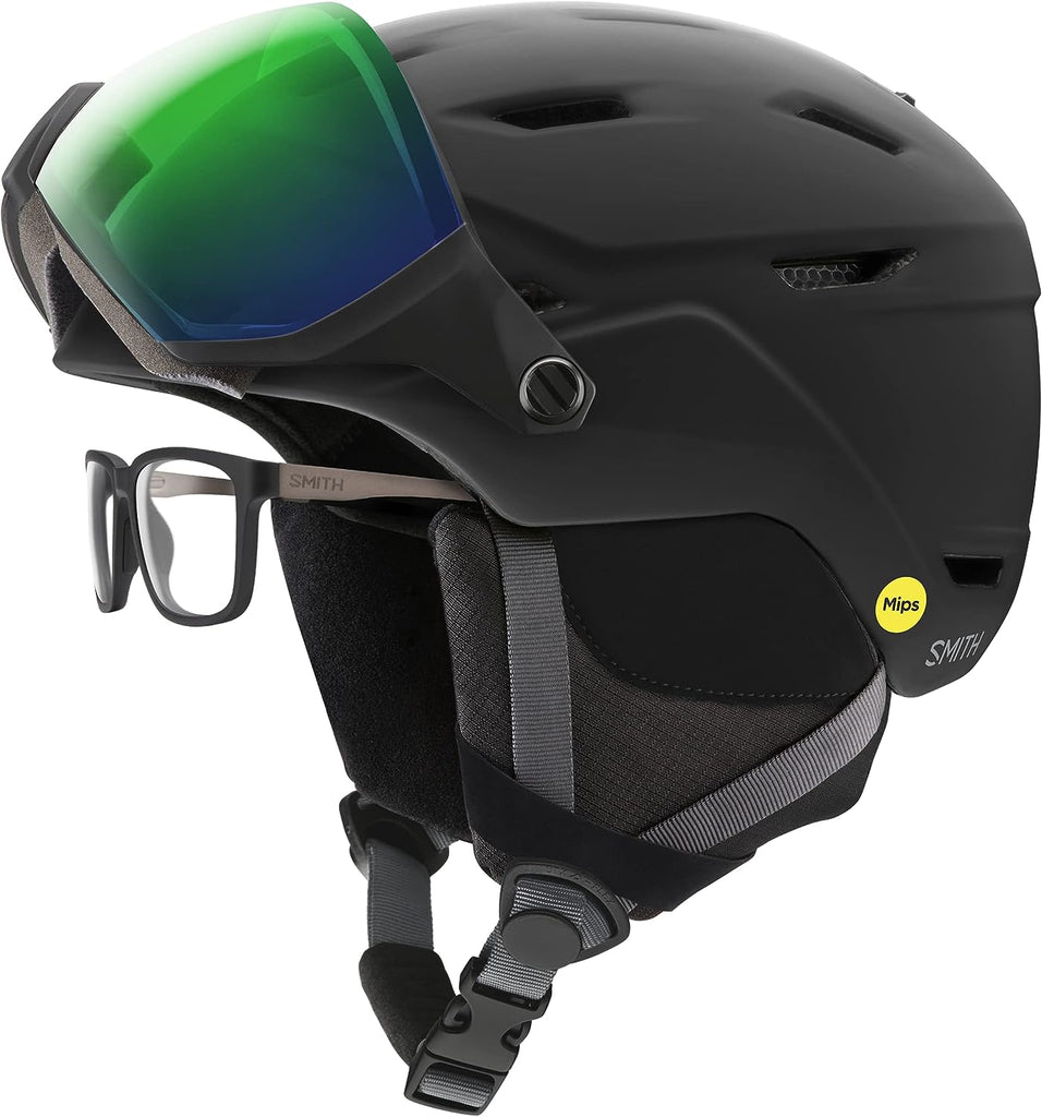 Smith Adult Unisex Scout MIPS Snow Sport Helmet – Matte White, Large – Advanced Protection & Goggle Integration