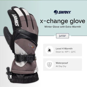 Swany X-Change Gloves Jr - Youth