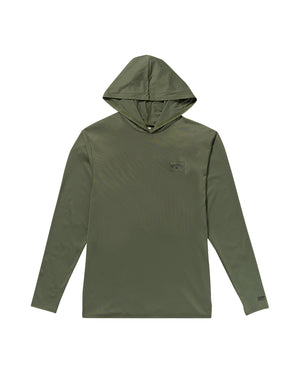 Billabong Arch Mesh Long Sleeve Hooded Surf Tee - Men's