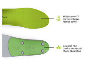 Superfeet All Purpose High Arch Green Insoles - 2026