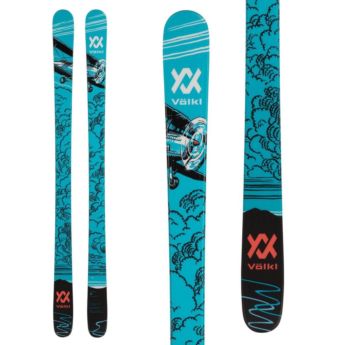 Volkl Revolt 81 Skis Men's 2024 Park 2 Peak