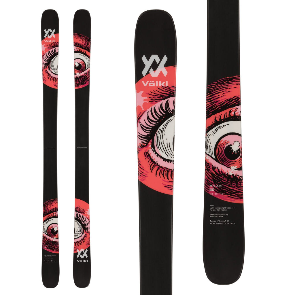 Volkl Revolt 90 Skis Men's 2024 Park 2 Peak