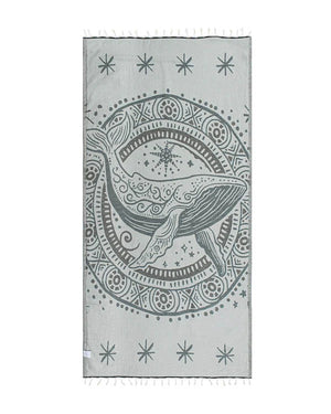 Sand Cloud Ziggy the Whale Beach Towel - 2026