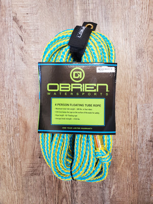 O'Brien 4-Person Floating Towable Tube Rope - 2026