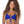Maaji Azure Blue Ceci Sporty Bralette Bikini Top - Women's